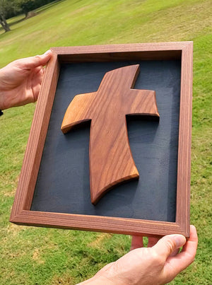 Framed Holy Spirit Cross