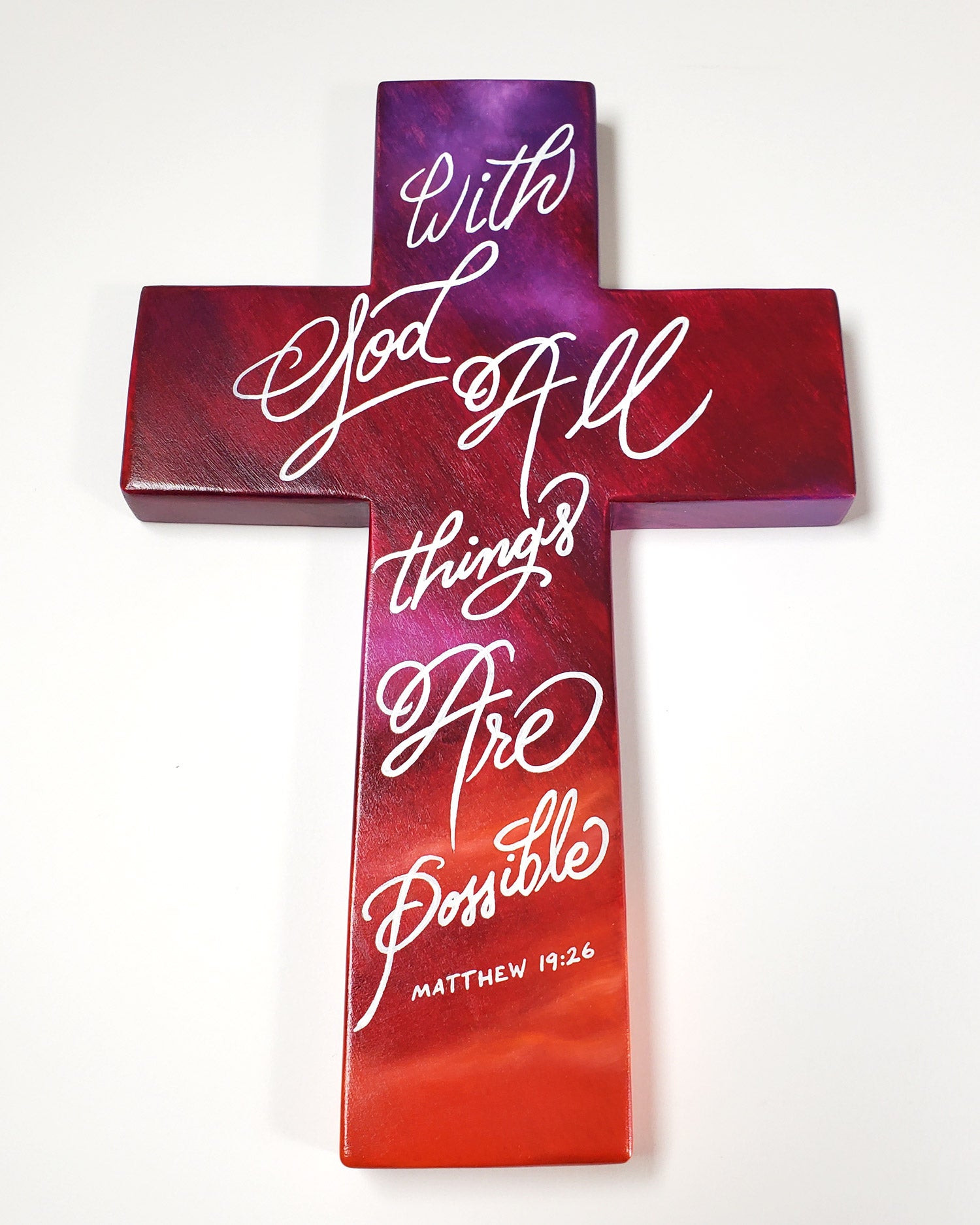 All Things Are Possible- Cross – Gods Brush Strokes